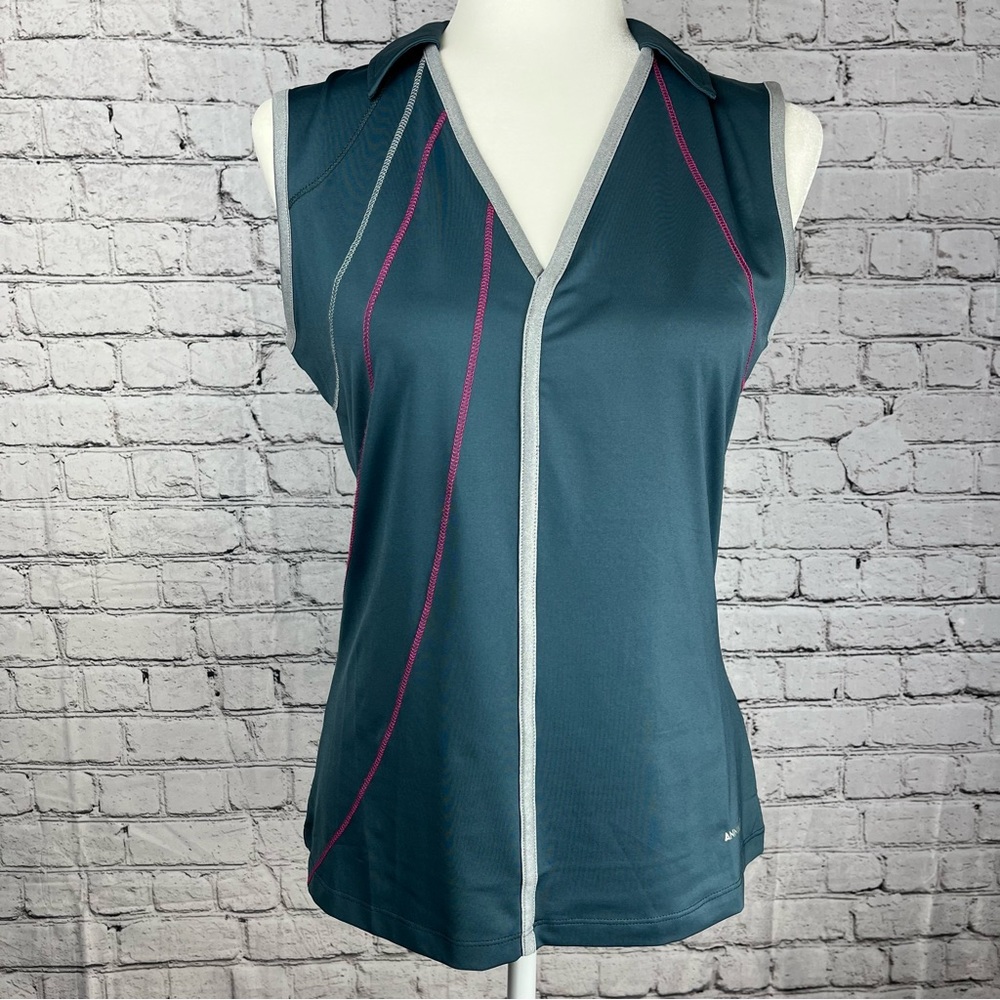 ANNIKA by Cutter & Buck Golf Polo Sleeveless Women's Size S